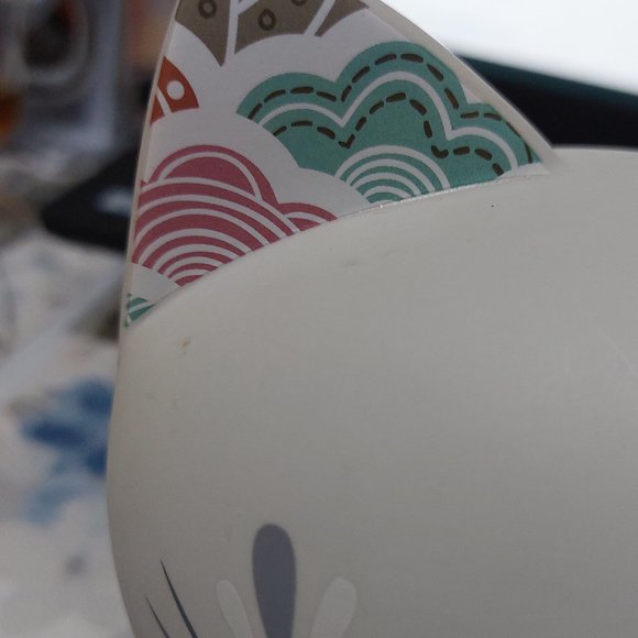 Rare Super Cute Adorable Maneki Neko Japanese Mani The Lucky Cat Piggy Bank - Picture 12 of 16